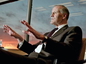 Then-foreign affairs minister Bill Graham during an interview at his office in Ottawa, January 24, 2002.