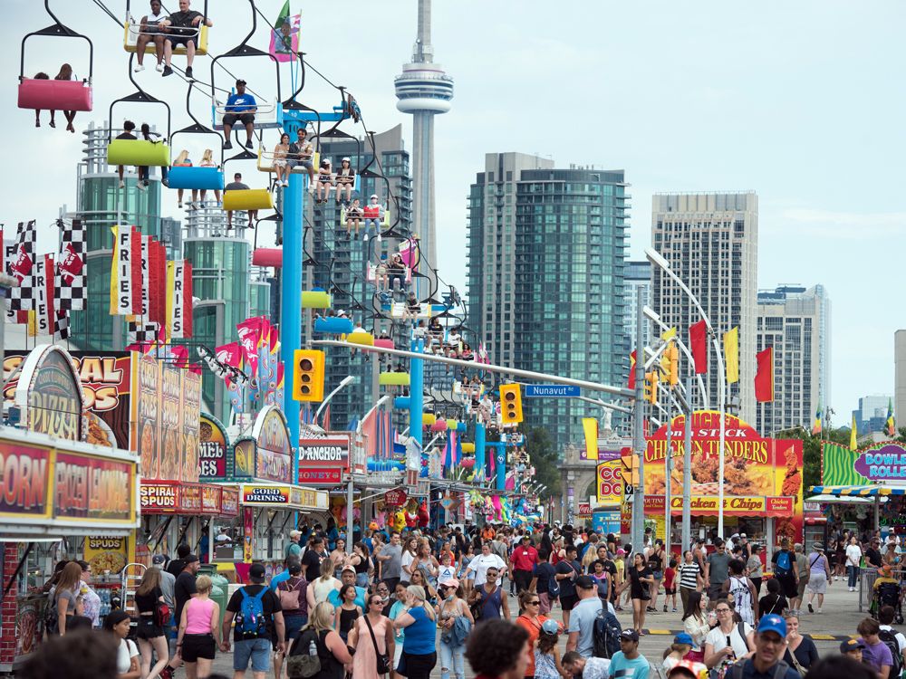 CNE Opens For The First Time Since Before COVID Pandemic | National Post