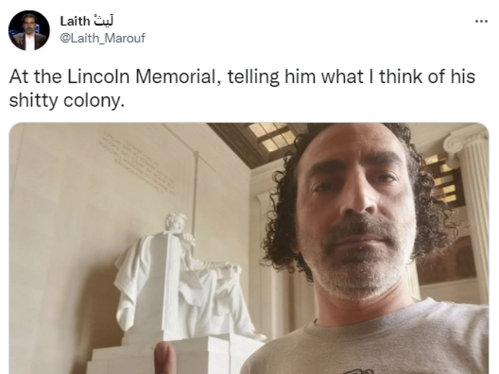  This is one of the tamer recent tweets from Laith Marouf, who was recently handed $133,000 by Canadian Heritage to work as an “anti-racism” consultant. Marouf has also called for the destruction of Israel, referred to Jews as “bags of human feces” and celebrated the death of Colin Powell, the first Black U.S. Secretary of State, calling him a “Jamaican house-slave.” No less than the NDP has joined the chorus of outrage against Marouf’s hiring. “The Minister must … come clean about the vetting process in granting contracts,” read a Friday statement by NDP MP Peter Julian.