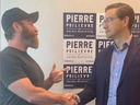 A photo posted to Telegram of Conservative leadership frontrunner Pierre Poilievre shaking hands with Jeremy MacKenzie, a Nova Scotian facing a raft of firearms and criminal harassment charges who has been described as a far-right political organizer. MacKenzie said he staged the meeting purely because he knew it would prompt a media backlash. 