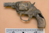 Fear not, Toronto, this rusted shell of what was once a pistol shall torment you no more. The above artifact was posted this week to an official Toronto Police Twitter account with the boast that was now “off the streets.”