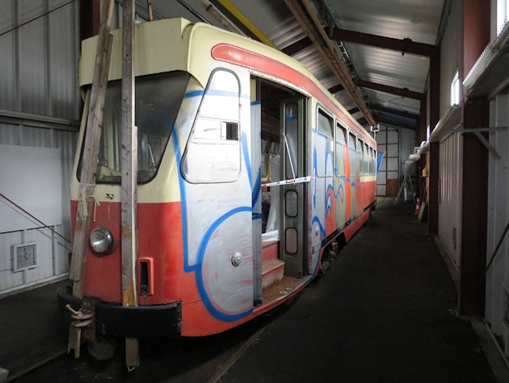Want an old streetcar? It's yours if you can haul it away