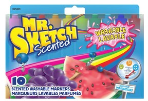 Mr. Sketch Washable Scented Markers.