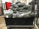 Police seized 2,589 cannabis plants, more than 134 kilograms of dried cannabis and 636 grams of cannabis concentrates. PHOTO BY EDMONTON POLICE SERVICE