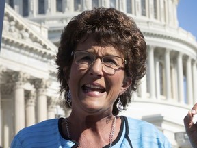 FILE - In this July 19, 2018, photo, Rep. Jackie Walorski, R-Ind., speaks on Capitol Hill in Washington. Walorski's office says that she was killed Wednesday, Aug. 3, 2022, in a car accident.