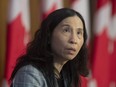 Chief public health officer Dr. Theresa Tam says Health Canada is authorizing a booster dose of the Pfizer-BioNTech vaccine for children between five and 11 years old.