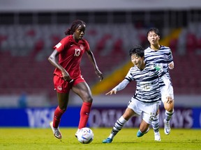 THE CANADIAN PRESS/HO-Canada Soccer-Daniela Porcelli **MANDATORY CREDIT**