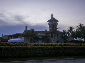 The exterior of Mar-A-Lago in Palm Beach, Fla., is pictured on Monday, August 8, 2022.
