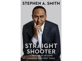 This cover image released by Gallery Books shows "Straight Shooter: A Memoir of Second Chances and First Takes" by Stephen A. Smith. (Gallery Books via AP)