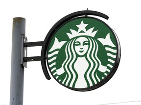 A Starbucks location is seen Tuesday, April 26, 2022. The National Labor Relations Board has dismissed a charge Starbucks filed against union organizers in Phoenix, saying there was not enough evidence that pro-union workers blocked store entrances or intimidated customers during a spring rally.