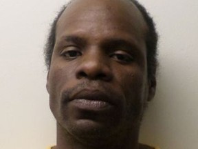 This Oct. 4, 2017, image provided by the Oklahoma Department of Corrections is of Gregory Thompson, 49, who is accused of killing a prison guard in Oklahoma. The attack happened Sunday, July 31, 2022, at the Davis Correctional Facility, which is a privately run prison in Holdenville about 70 miles (115 kilometers) southeast of Oklahoma City. (Oklahoma Department of Corrections via AP)