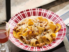 Chickpea cacio e pepe with caramelized lemon from The Cook You Want to Be