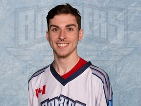 Luke West is shown in a handout photo from the Barrie Minor Lacrosse Association. Six young adults – many of them athletes – were killed in a single-vehicle crash in a construction zone in Barrie, Ont., over the weekend. THE CANADIAN PRESS/HO-Facebook-Barrie Minor Lacrosse Association **MANDATORY CREDIT**