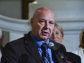 FILE - Doug Mastriano, speaks at an event on July 1, 2022, at the state Capitol in Harrisburg, Pa. Pennsylvania's Republican governor nominee, Mastriano is appearing Tuesday before the Jan. 6 committee investigating the U.S. Capitol insurrection as the panel probes Donald Trump's efforts to overturn the 2020 presidential election.