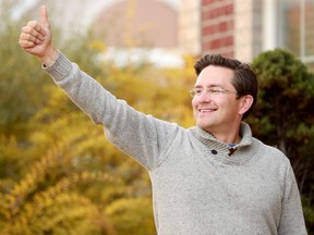 Pierre Poilievre was first elected to Parliament in 2004 and was the youngest MP at age 25.
