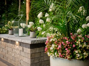 Planters are a good alternative to flower beds and can be used for flowers and edible plants.