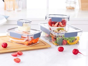 Amazon Basics Tritan 22-Piece Locking Food Storage Containers