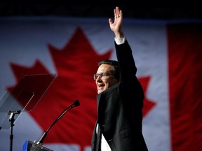 Pierre Poilievre celebrates after being elected as the new leader of Canada's Conservative Party in Ottawa, Ontario, Canada, September 10, 2022. REUTERS/Patrick Doyle