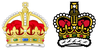 These two heraldic crowns may look exactly the same, but there’s an ever-so-slight difference in the arch. The one on the right is the St. Edward’s Crown, and it can currently be seen on the logos of Canadian government agencies ranging from the Ontario Provincial Police to the RCAF to the Canadian Border Services Agency to the RCMP. However, there’s a slight chance that King Charles III might choose to adopt the Tudor Crown on the right as his personal symbol, meaning all those Canadian logos would need to be changed.