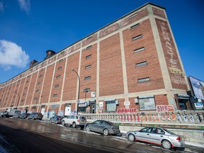 The Van Horne Warehouse located on 1, avenue Van Horne in Montreal on Monday, February 10, 2014. (Dario Ayala / THE GAZETTE)