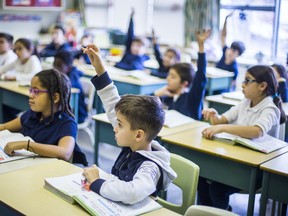 Inside a Grade 4 classroom at St. Sebastian Elementary School in Toronto, Ont. on Thursday December 7, 2017. Ernest Doroszuk/Postmedia