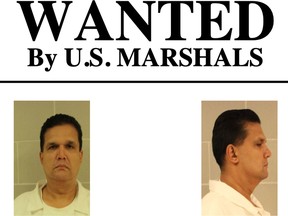 A wanted poster shows Leonard Francis, also known as "Fat Leonard," who escaped from home confinement on the September 4, 2022. Officials acknowledge he may already be in Mexico, and possibly on his way back to Asia.