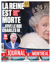 The Quebec tabloid press isn’t typically a hotbed of pro-monarchy sentiment, so it’s somewhat unique that the Sept. 9 edition of the Journal de Montreal bore the headline “the Queen is dead, long live King Charles II.”