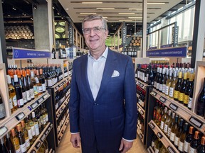 LCBO president and CEO George Soleas, shown here at the company’s flagship store in downtown Toronto.