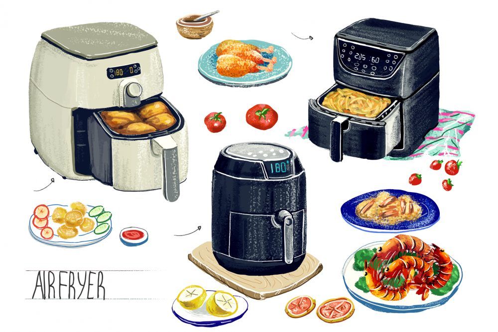 Innsky Airfryer XL 5.8 Q.T, 2021 UPGRADED, Unboxing and Reviewing