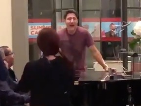 Prime Minister Justin Trudeau lets loose with his rendition of the rock group Queen's Bohemian Rhapsody while he was in London for Queen Elizabeth II's state funeral.