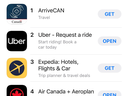 ArriveCAN is utterly dominating the Apple Store rankings right now, and it's mainly because the Canadian government will fine you $6,000 if you don't download it. 