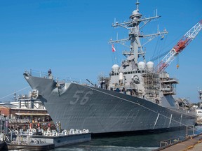 A request to hide USS John McCain during Donald Trump’s visit to Japan in 2019 was ultimately rejected.
