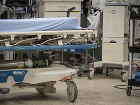 The trauma bay is photographed during simulation training at St. Michael's Hospital in Toronto on Tuesday, August 13, 2019. In B.C. Specialists ranging from cardiologists, pediatricians and orthopedic surgeons are pushing the British Columbia government to alleviate backlogs that have exacerbated wait times. It comes as the head of the Canadian Medical Association says it's time for innovative solutions to address the same problem across the country.THE CANADIAN PRESS/ Tijana Martin