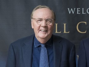 FILE - Author James Patterson appears at an event to promote his joint novel with former President Bill Clinton, "The President is Missing," in New York on June 5, 2018.