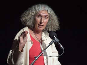 Dr. Cecile Rousseau comments on a report on radicalization in Quebec colleges on Tuesday, October 25, 2016 in Montreal.&ampnbsp;Rousseau, a&ampnbsp;psychiatrist involved in efforts to support children of Canadian women detained in Syria after travelling to join the Islamic State is urging Ottawa to speed up repatriation efforts.