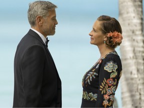 They make such a cute bickering couple: George Clooney and Julia Roberts in Ticket to Paradise.