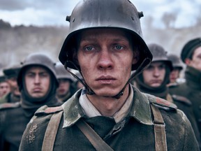 From stage to screen: Felix Kammerer in All Quiet on the Western Front.