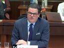 Colin McKay, Head of Public Policy and Government Relations for Google Canada, testifies before the House of Commons Heritage Committee on October 18, 2022.