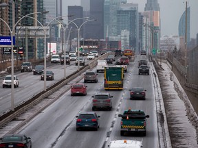 The Gardiner Expressway in Toronto.