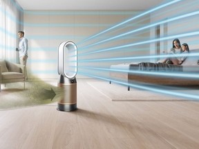 The Dyson Purifier HP09 purifies while heating (or cooling) your space.
