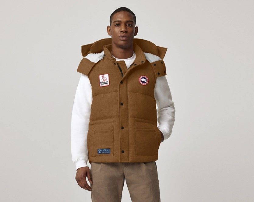 Canada goose vest clearance ioffer