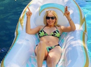 It's not the first time Handler has worn the cannabis bikini. PHOTO BY CHELSEA HANDLER INSTAGRAM