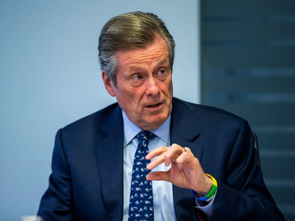 John Tory please stay, Toronto needs you | National Post