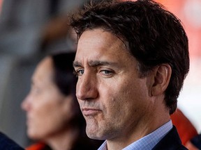 Prime Minister Justin Trudeau is seen at an event in Hamilton, Ont., on Oct. 13, 2022. Despite a pledge in 2015 to shine a light on government decisions and operations, it is a lack of transparency that has become a hallmark of the Trudeau government, writes Michael Higgins.