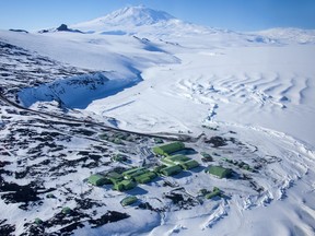 Aerial view of New Zealand's Scott Base in Antarctica on Nov. 14, 2011. Delegations from Russia and Ukraine are among those meeting in Australia to decide the future of Antarctica's pristine waters.