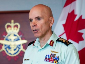 Chief of Defence Staff Gen. Wayne Eyre