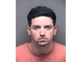 This image provided by Bexar County Sheriff's Office shows James Brennand. The former San Antonio police officer has posted bond and been released after he was charged in the shooting of a teen as the youth sat in a car eating a hamburger. Brennand posted $200,000 bond after he was charged with aggravated assault by a public official in the Oct. 2 shooting of 17-year-old Erik Cantu. (Bexar County Sheriff's Office via AP)