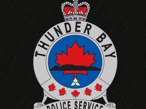 A Thunder Bay Police Service logo is shown in a handout. THE CANADIAN PRESS/HO