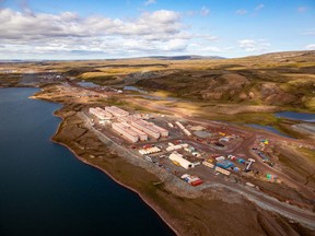 The Mary River mine sits about 150 kilometres south of Pond Inlet, Nunavut as shown in this undated handout image. Federal cabinet ministers have approved a temporary production increase for the iron ore mine on the northern tip of Baffin Island, preventing potential job losses in Nunavut.