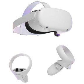Meta Quest 2 VR Headset with Touch Controllers.